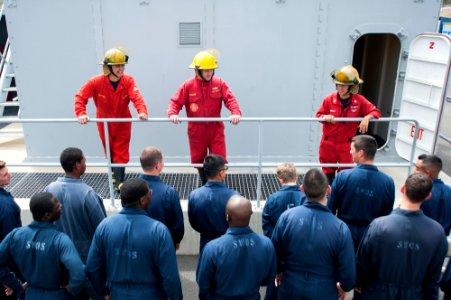 DC training (wet training) at Joint Base Pearl Harbor-Hickam 150316-N-IU636-174