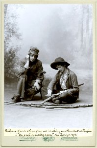 De små landstrykarne, Vasateatern 1897. Rollporträtt - SMV - H8 041