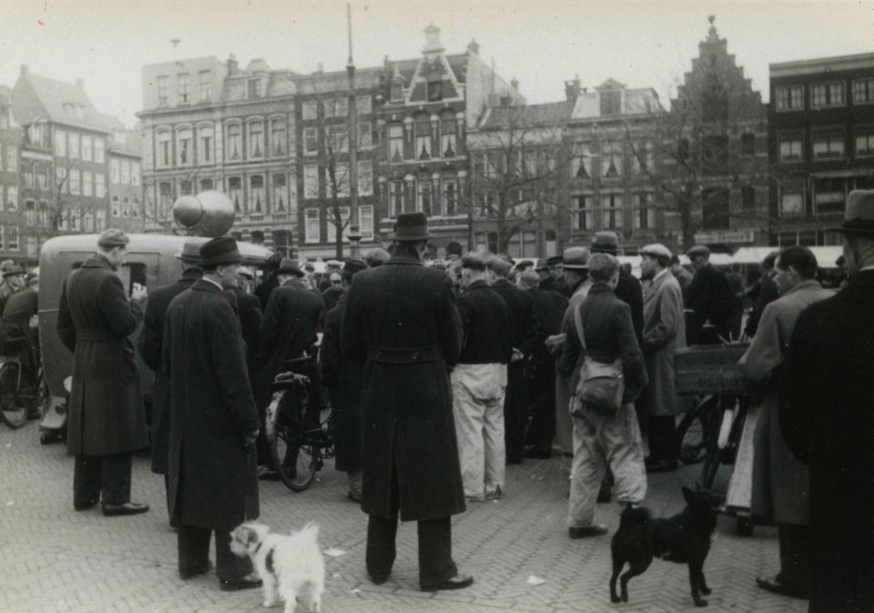 De strijd om Amsterdam - Fotodienst der NSB - NIOD - 211929