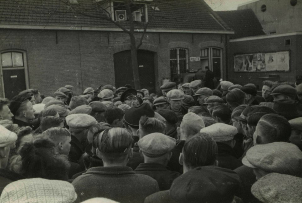 De strijd om Amsterdam - Fotodienst der NSB - NIOD - 212376