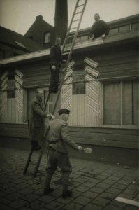 De strijd om Amsterdam - Fotodienst der NSB - NIOD - 211842