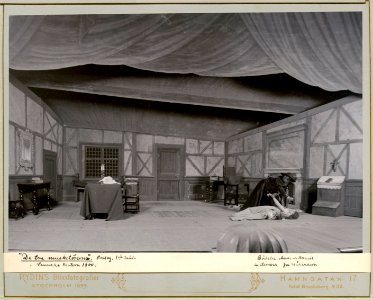De tre musketörerna, Svenska teatern 1900. Föreställningsbild - SMV - H10 068