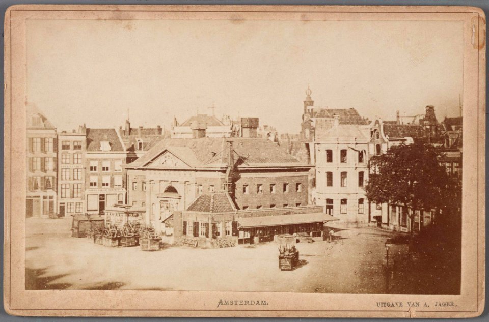De voormalige Boterwaag op het Rembrandtplein