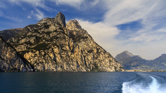 Italy mediterranean panorama photo