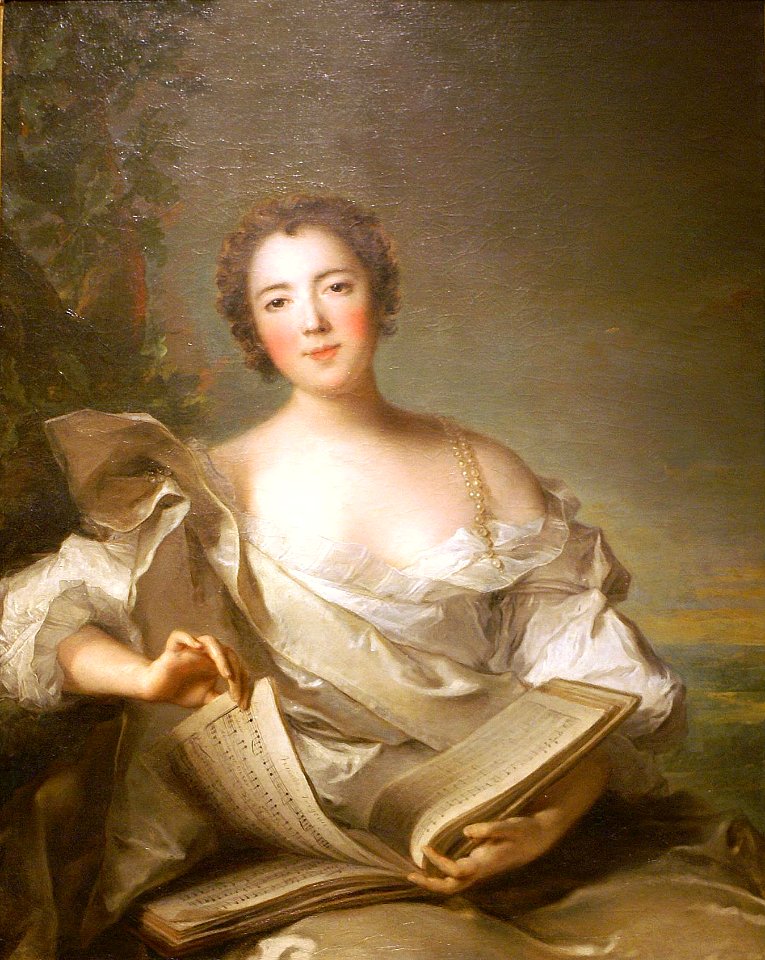 Die Herzogin von Trémoille von Jean Marc Nattier, 1741