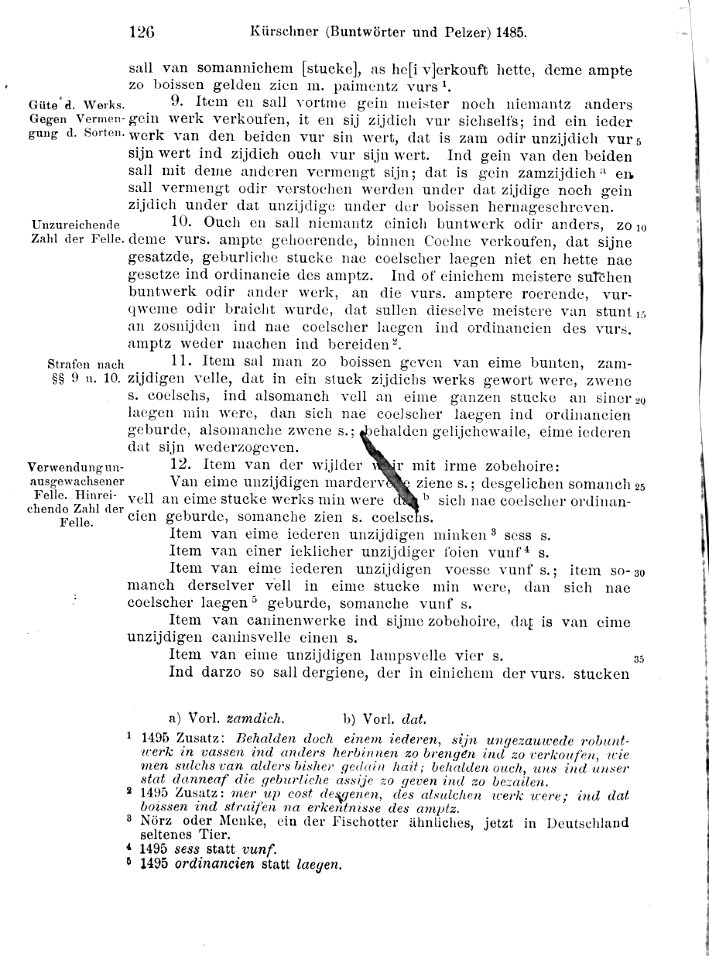 Die Kölner Zunfturkunden bis zum Jahre 1500 (Auszüge Kürschner) -45