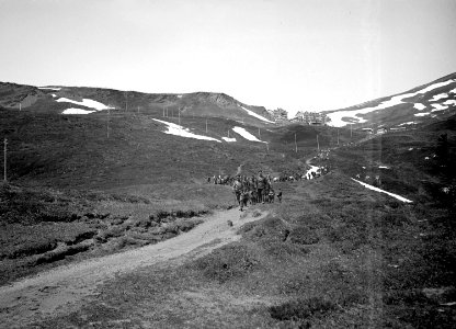 Die Mitrailleureailleur beim Abstieg Richtung Grindelwald - CH-BAR - 3241326
