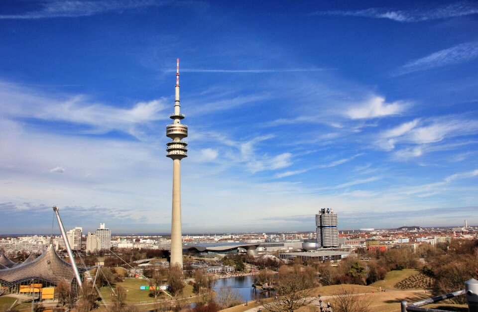 Travel sky urban landscape