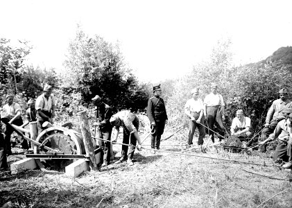 Die Scheertanwinde in Betrieb - CH-BAR - 3240708
