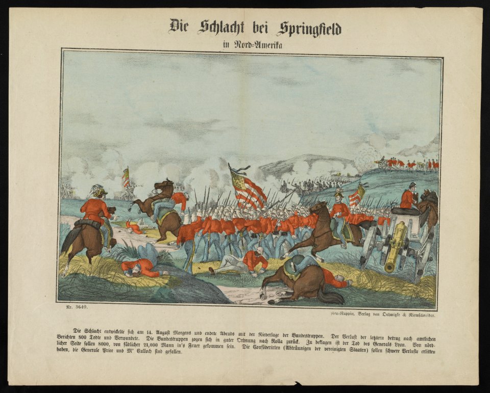 Die Schlacht bei Springfield in Nord-Amerika LCCN2012647348