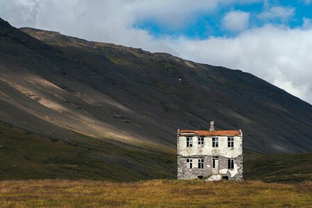 Nature house blue