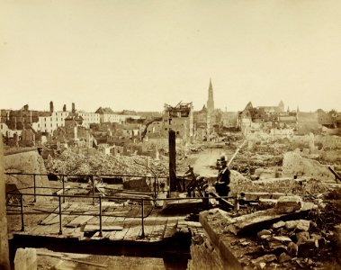 Die Steinstrasse (Le Faubourg-de-Pierre) 1870