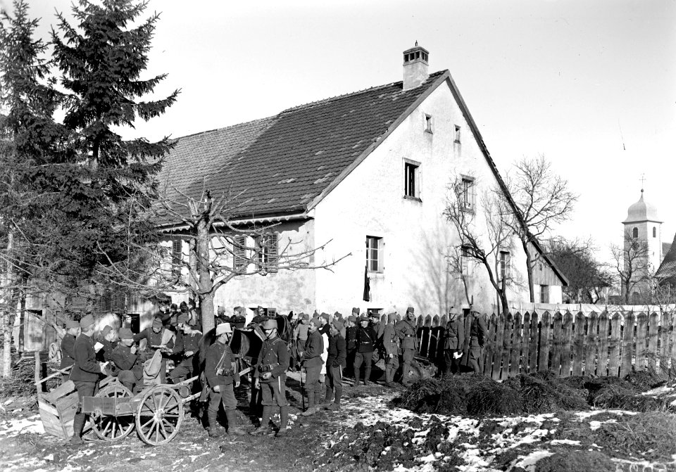 Die Soldatenstube von Pleigne - CH-BAR - 3241044