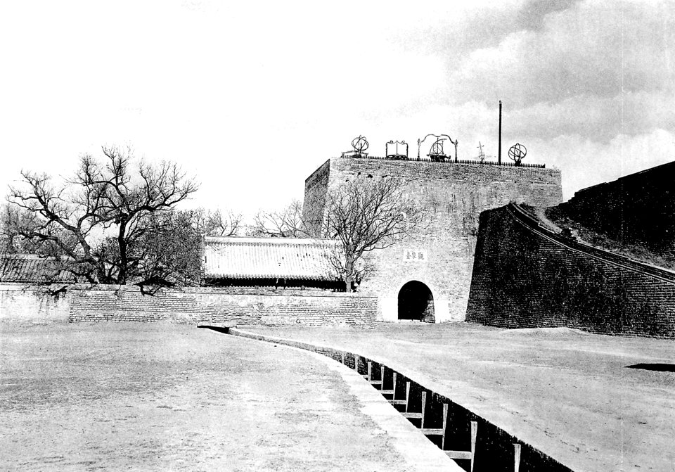 Die Sternwarte auf der Tartarenmauer bei meiner Ankunft