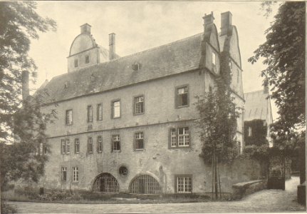 Die Weserrenaissance (Sonnen) - 048 - Schloss Tatenhausen, Ostansicht