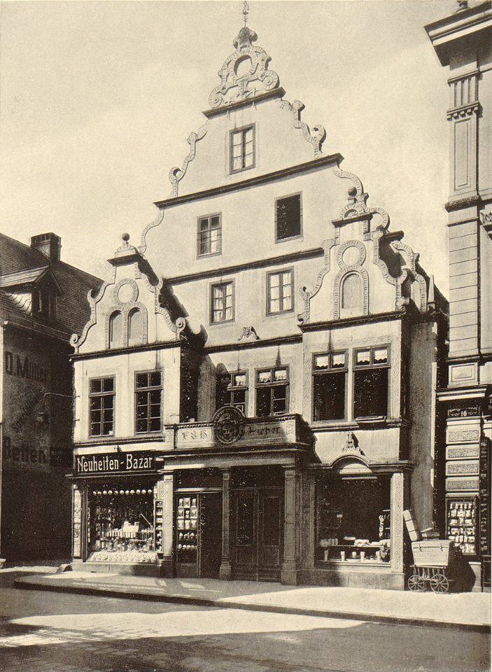 Die Weserrenaissance (Sonnen) - 086 - Detmold, Lange Straße 14