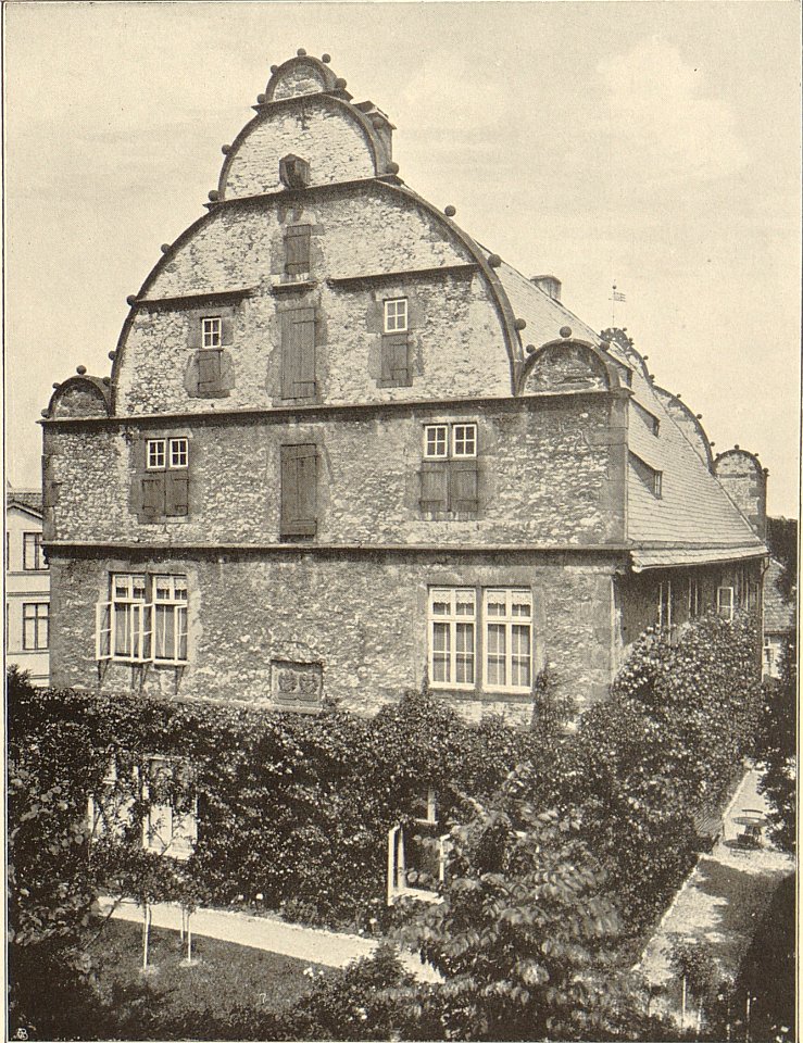 Die Weserrenaissance (Sonnen) - 052 - Bielefeld, Kreuzstraße 20, Südansicht