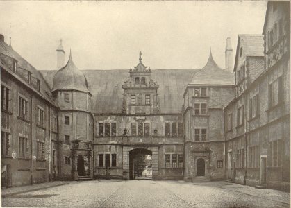 Die Weserrenaissance (Sonnen) - 110 - Schloss Neuhaus, Hof