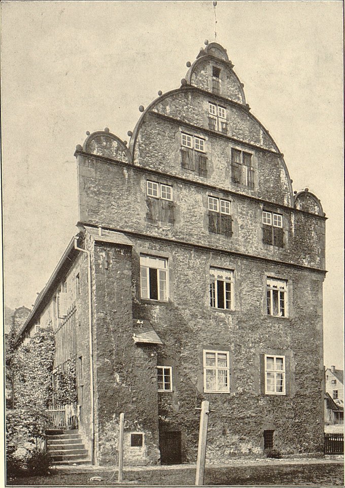 Die Weserrenaissance (Sonnen) - 051 - Bielefeld, Kreuzstraße 20, Nordansicht