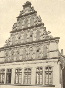 Die Weserrenaissance (Sonnen) - 163 - Minden, Bäckerstrasse 45, Giebel