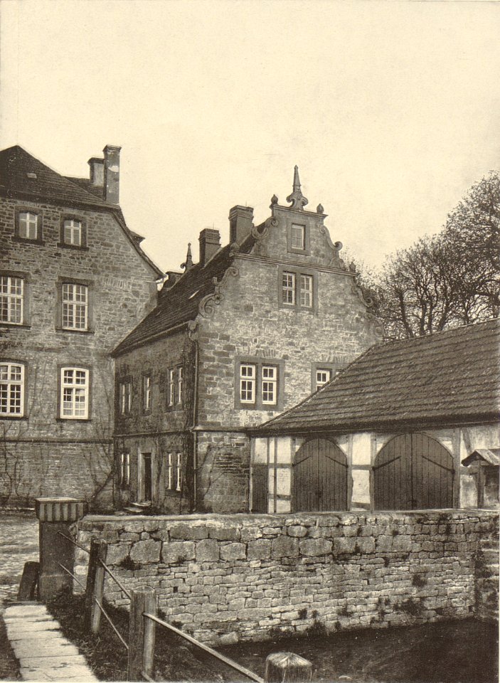 Die Weserrenaissance (Sonnen) - 101 - Gut Schweckhausen, Untergebäude