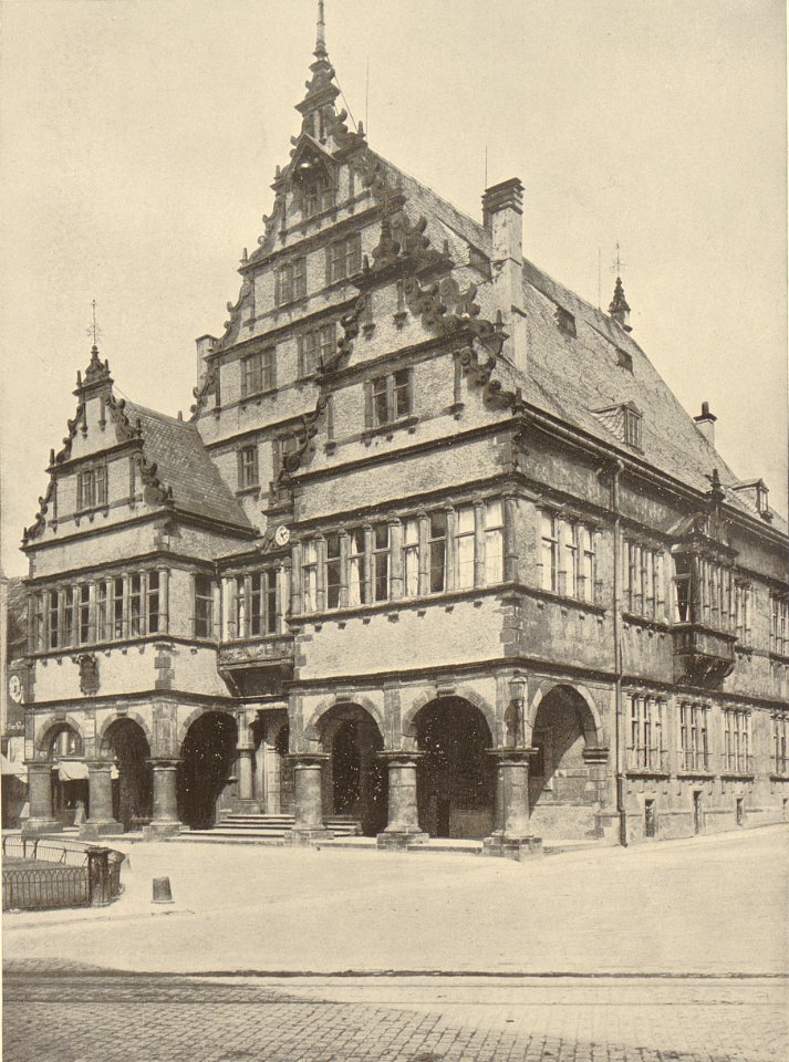 Die Weserrenaissance (Sonnen) - 123 - Paderborn, Rathaus