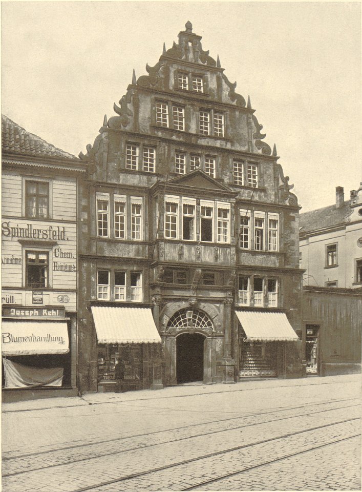 Die Weserrenaissance (Sonnen) - 126 - Paderborn, Heisingsches Haus