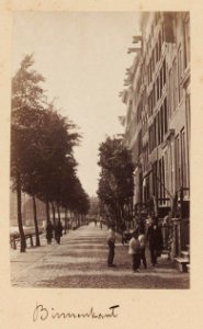 De Binnenkant aan de Waalseilandsgracht, gezien in noordwestelijke richting naar de brug voor de Binnen Bantammerstraat in aanbouw