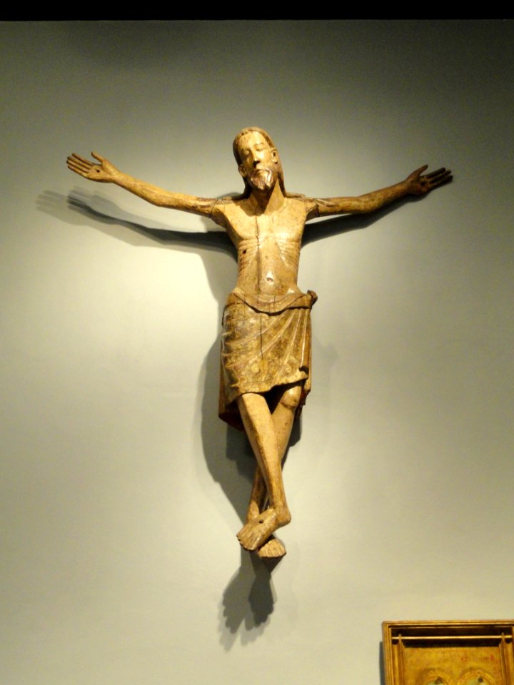 Dead Christ, Spain (Catalan), 1250-1300 - Nelson-Atkins Museum of Art - DSC08315