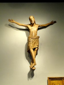 Dead Christ, Spain (Catalan), 1250-1300 - Nelson-Atkins Museum of Art - DSC08315