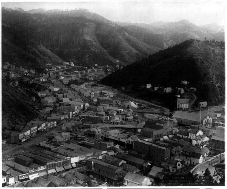 Deadwood, Dakota. A part of the city from Forest Hill LCCN2001700655