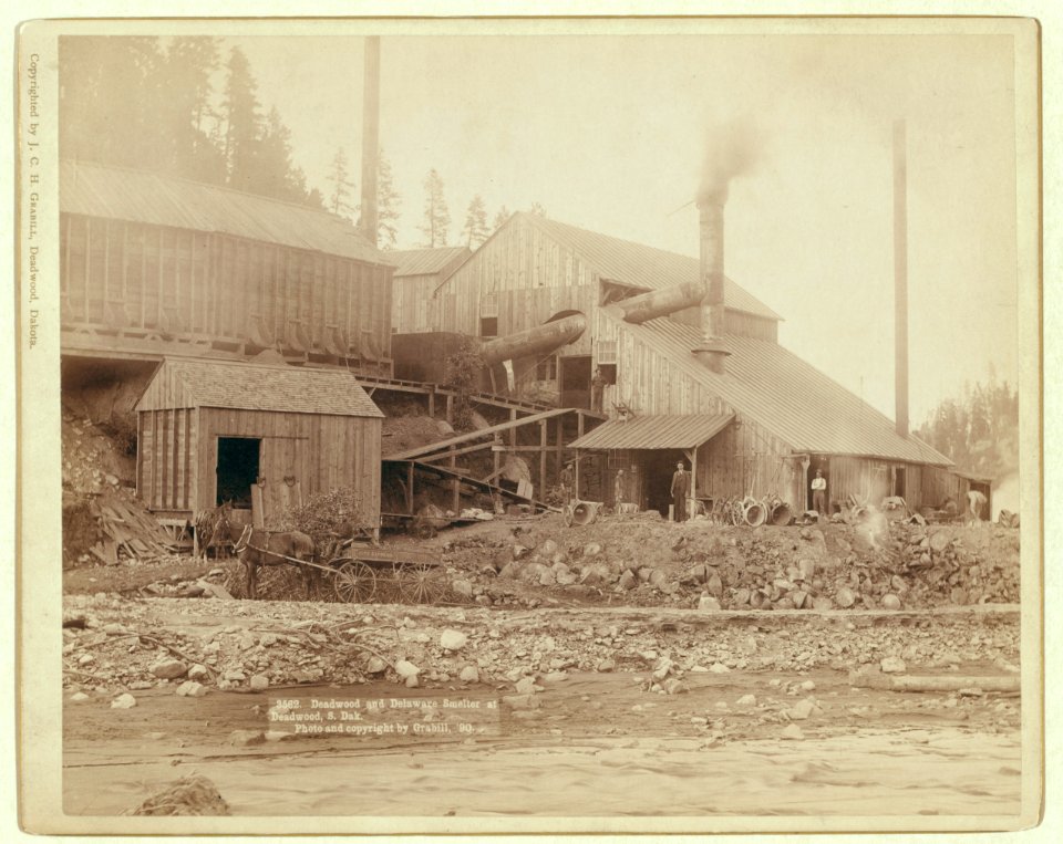 Deadwood and Delaware Smelter at Deadwood, S.Dak. LCCN99613954