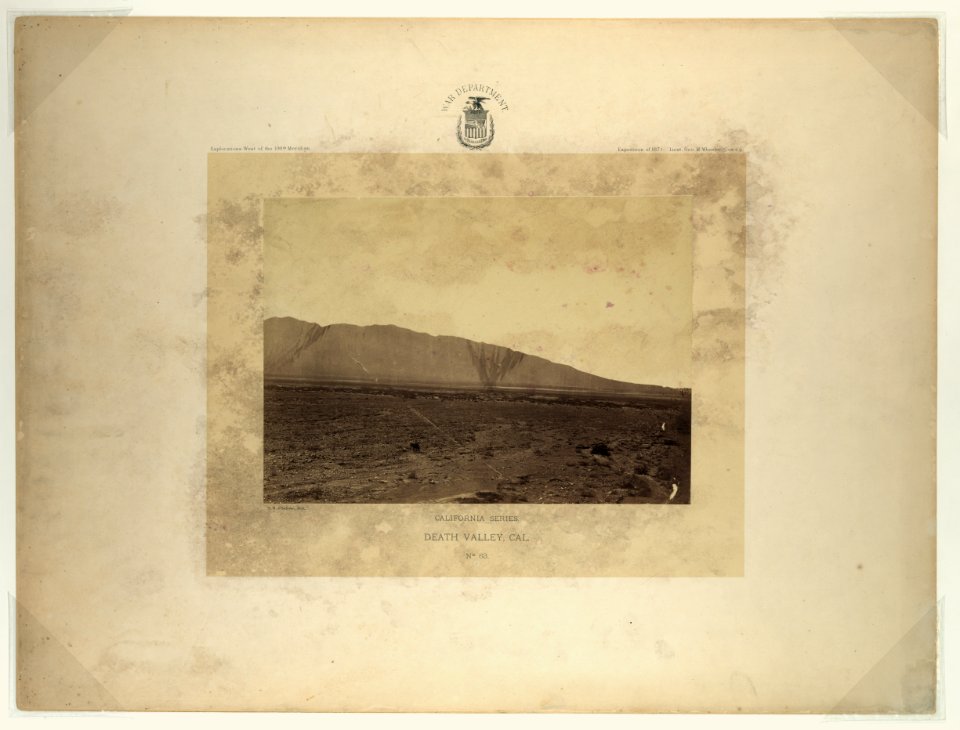 Death Valley, Cal. - T. H. O'Sullivan, phot. LCCN2008680439