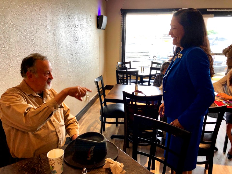 Deb Haaland at opening of The Kitchen by 135º in 2019. 02