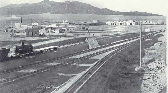 Death Valley Railroad tracks