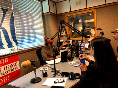 Deb Haaland on KKOB-FM in 2019
