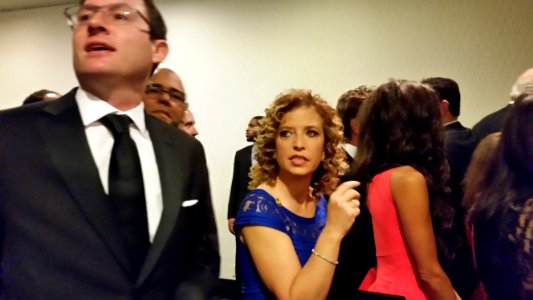Debbie Wasserman Schultz at 2016 White House Correspondents' Association dinner