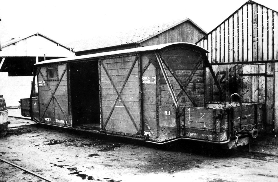 Decauville livestock wagon from the CF du Calvados