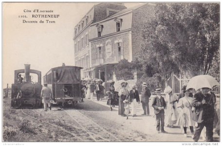 Decauville 0-4-2T in Rohtheneuf (Cote d'Emeraude)