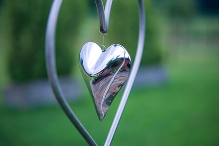 Wedding heart heart in heart