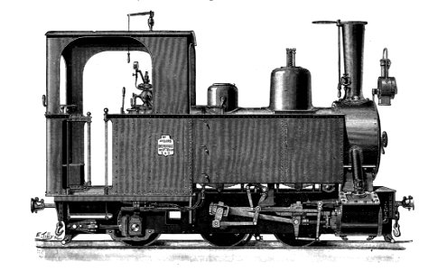 Decauville 0-4-2T engraving