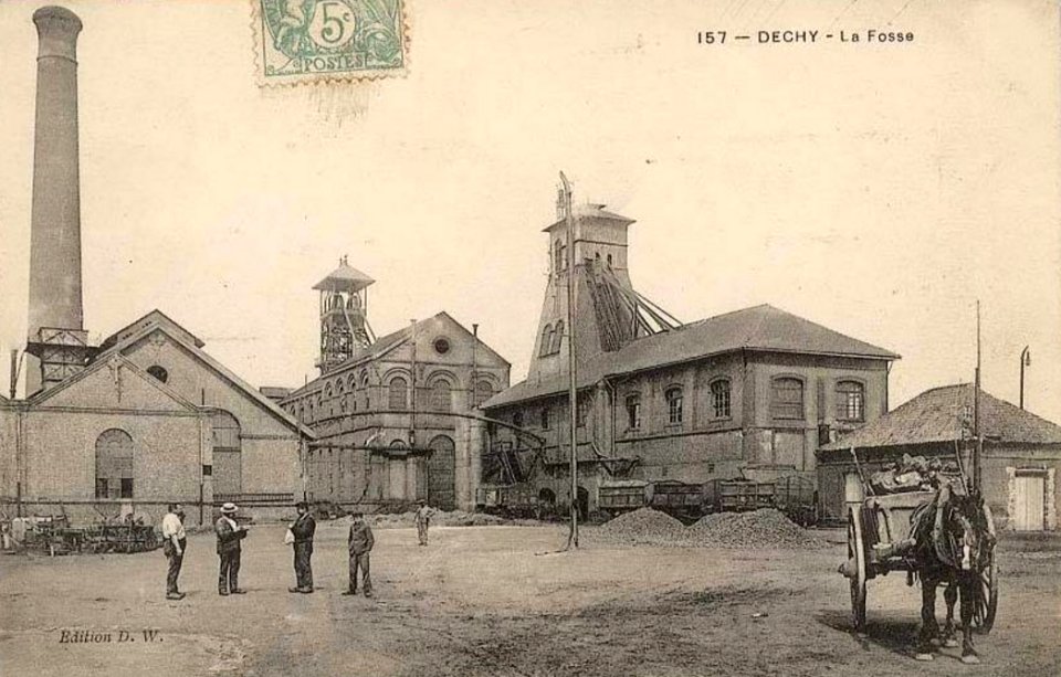 Dechy - Fosse Dechy des mines d'Aniche (A)