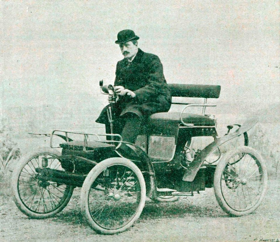 Decauville 5 CV (Ravenez, Coupe des Voiturettes 1900)
