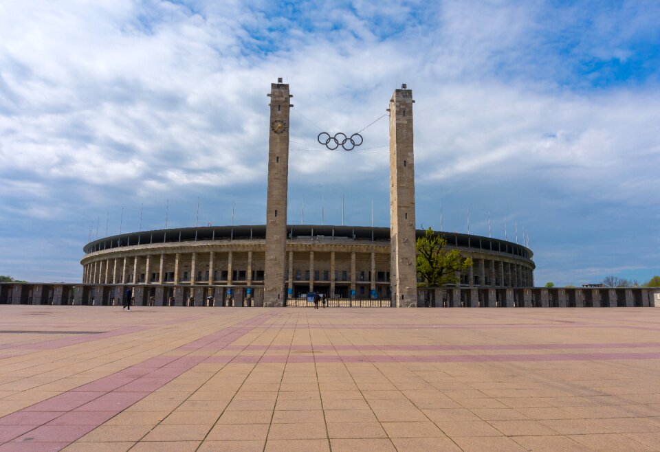 Olympic rings berlin history