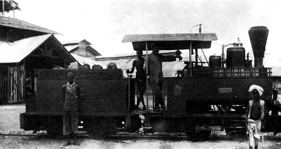 Decaville locomotive 'Roma' in Eritrea