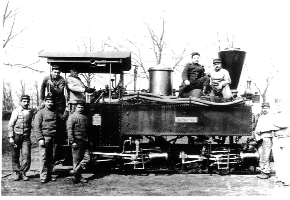 Decauville n°61 'Intrépide' à l'arsenal d'Epinal