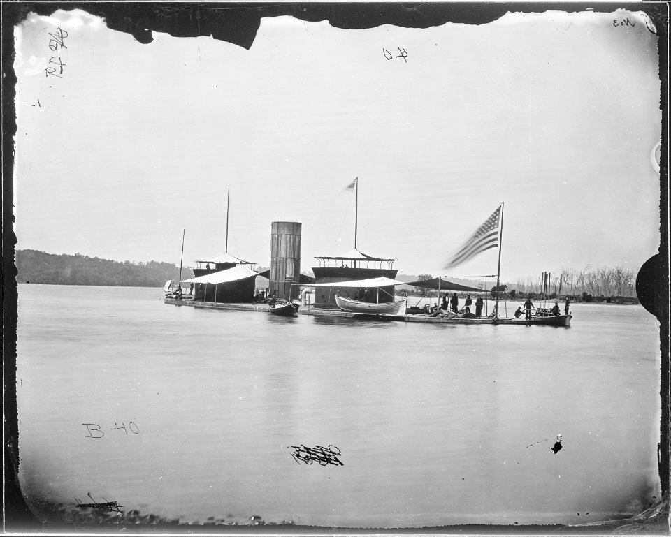 Deck of Monitor on James River, Virginia. Onondaga (3995289229)