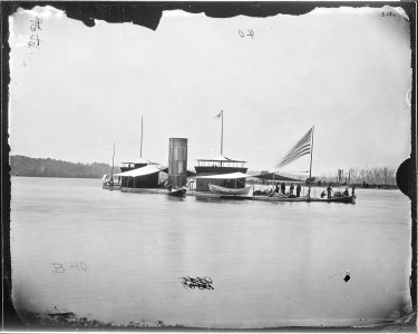 Deck of Monitor on James River, Virginia. Onondaga (3995289229)