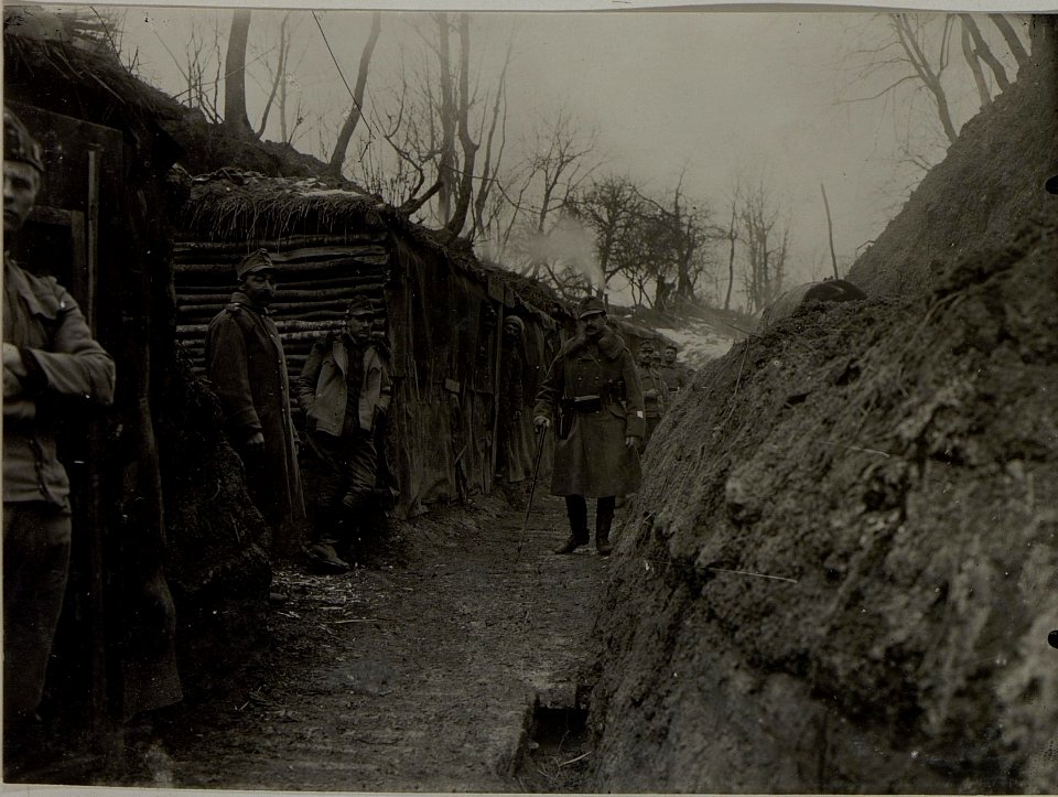 Deckungen. F.J.Baon Nro.28. Lopuszno, 30.I.1916. (BildID 15453887)