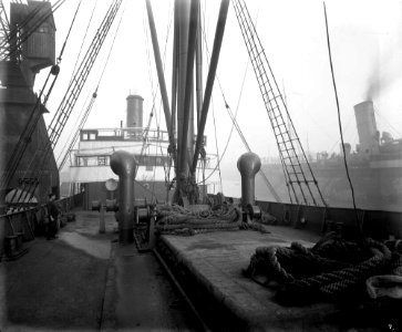 Deck view on the 'Borodino' (1911) RMG G11018